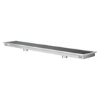 Thumbnail image #1 for Koolmore KM-FTG-1854 54-Inch 14-Gauge 304 Stainless Steel Floor Trough Drain with Subway-Style Grating and 4-Inch Drain Connection