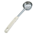 Thumbnail image #1 for Vollrath Spoodle® 3 oz Perforated Portion Control Serving Spoon with Ivory Grip 'N Serv Handle