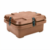 Thumbnail image #1 for Cambro Camcarrier® 240MPC Top-Loading Insulated Half-Size Food Pan Carrier, Coffee Beige