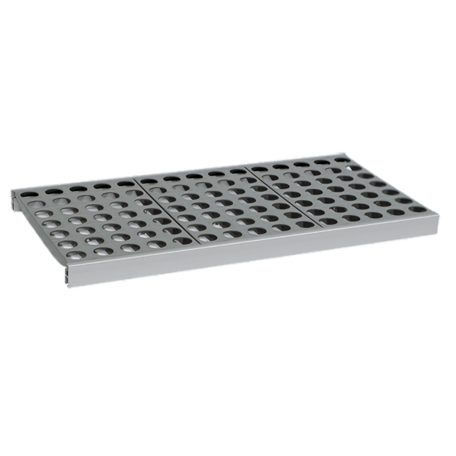 Product image #1 for Fermod Fermostock 52-Inch x 18-Inch Horizontal Vented Polymer Shelf with Removable Inserts