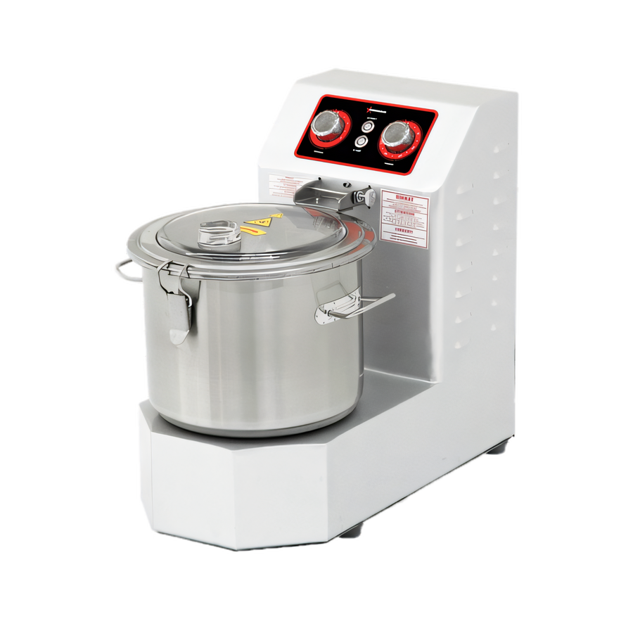 Product image #1 for Omcan 15 Liter Stainless Steel Countertop Hummus Mixer with Adjustable Speed and Timer Controls