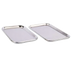Thumbnail image #1 for Stainless Steel Rectangular Serving/Display Tray, 13-5/8 x 9-3/4 Inches