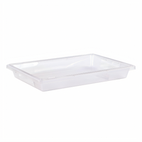 StorPlus Clear Polycarbonate Stackable Food Storage Box, 5 Gallon, 26 x 18 x 3.5 Inches