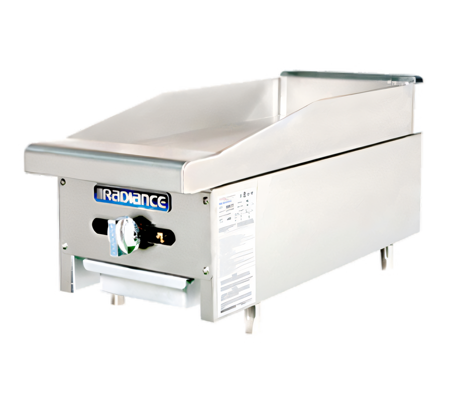 Product image #1 for Bake Tech Innovation Radiance 12-Inch Countertop Gas Griddle with Manual Controls