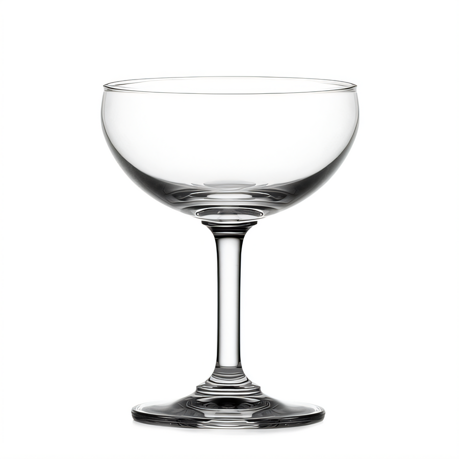 Product image #1 for Ocean Classic Stemmed Saucer Champagne Glass, 7 oz, Clear Glass