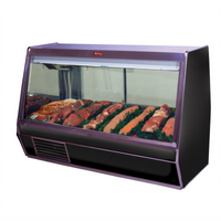 Howard-McCray 32E Series 74-Inch Self-Contained Red Meat Refrigerated Service Case with LED Lighting