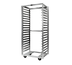 Thumbnail image #1 for Metro RD33N Mobile Side-Loading Aluminum Pan Rack for 20 18 x 26 Pans