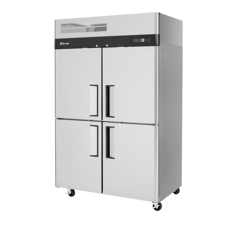 Product image #1 for Turbo Air M3 Series Two-Section Reach-In Top Mount Freezer with Half Hinged Solid Doors, 42.1 Cu. Ft.