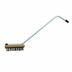 Thumbnail image #1 for Winco Heavy-Duty 31-Inch Commercial Broiler Brush with Steel Wire Bristles and Scraper