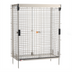 Thumbnail image #1 for Metro Super Erecta Stainless Steel Stationary Security Unit with Sliding Doors