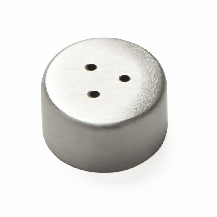 Product image #1 for Vintage Stainless Steel Replacement Caps for Salt & Pepper Shakers, 1-1/2 Inch Dia. x 1/2 Inch H