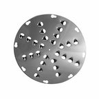Thumbnail image #1 for Alfa International KD-1/2 Commercial Food Processor Shredding Disc, 1/2-Inch Holes, Stainless Steel, NSF
