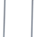 Thumbnail image #1 for Quantum UH18GY U-Handle Cart Part, 18"W x 31-1/2"H, Gray Epoxy Antimicrobial Finish