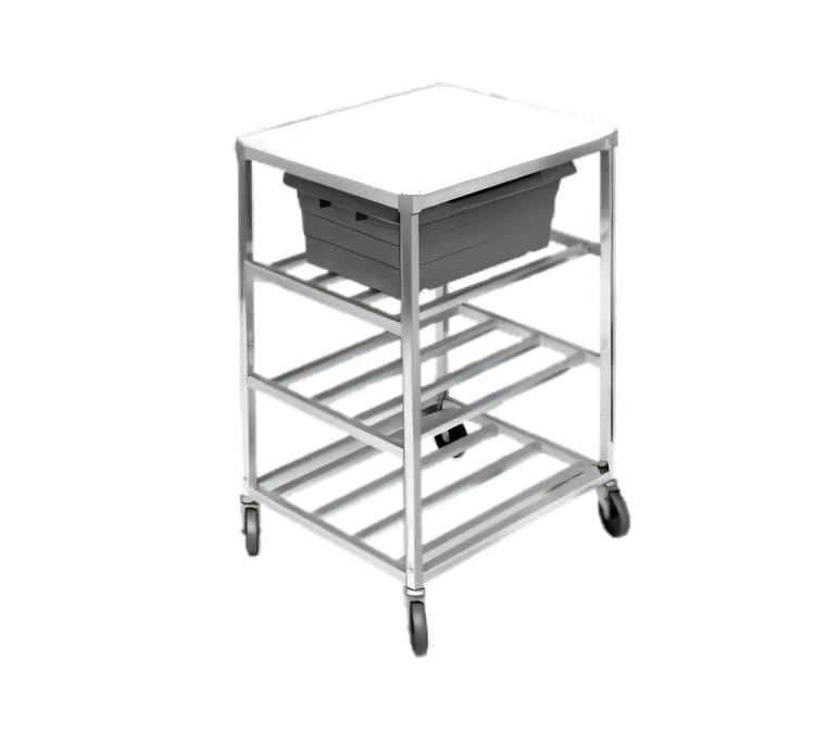 Product image #1 for Channel Universal Standard Series Aluminum End-Load Lug Rack, 3 Shelves, 21 x 28.5 x 37.5 in.
