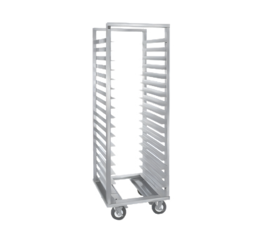 Product image #1 for Cres Cor 18-Pan Roll-In Refrigerator Rack for 18 x 26 Inch Pans, Open Frame Aluminum