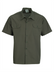 Thumbnail image #1 for Mercer Culinary Metro Edge® Unisex Brewer/Work Shirt, Olive Green, Short Sleeve, Button Front, Large