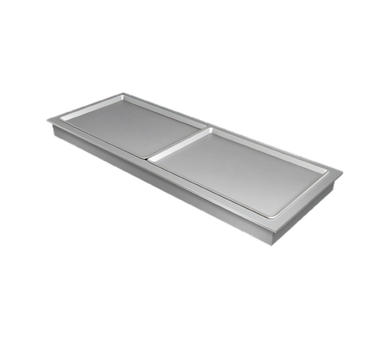 Product image #1 for Hatco FTBX-2 39-Inch Drop-In Remote Frost Top, 2 Full-Size Sheet Pan Capacity