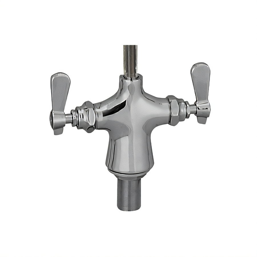 Product image #1 for BK Resources OptiFlow™ Deck-Mount Pre-Rinse Assembly Body Only with 12-Inch Wall Bracket