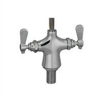 BK Resources OptiFlow™ Deck-Mount Pre-Rinse Assembly Body Only with 12-Inch Wall Bracket