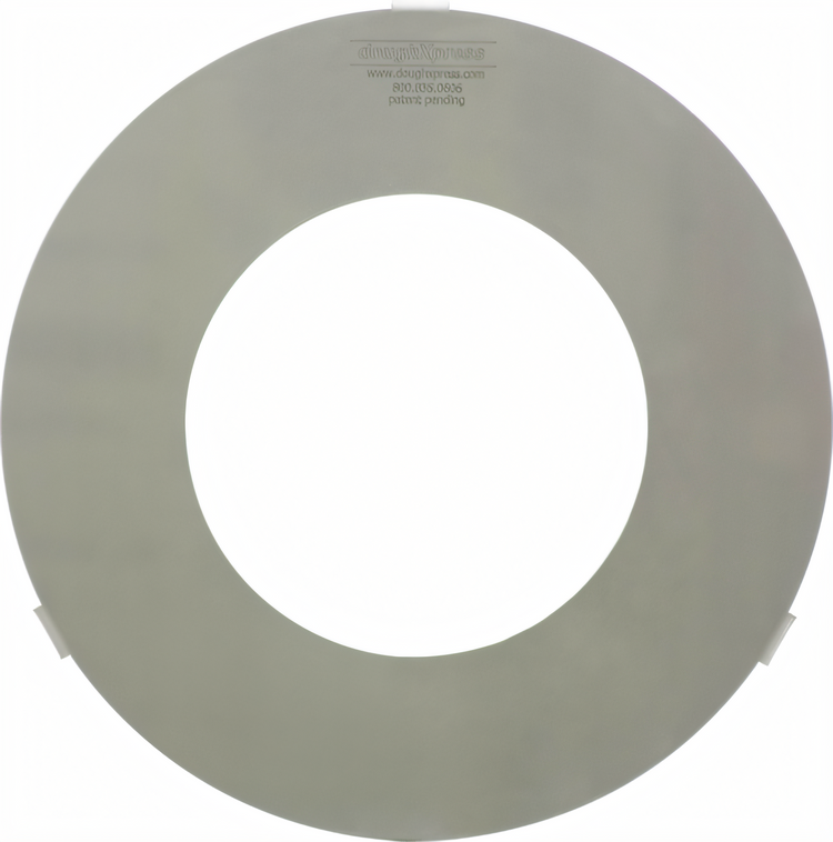 Product image #1 for BakeryXpress 10-Inch Stainless Steel Dough Ring Finished Crust Mold