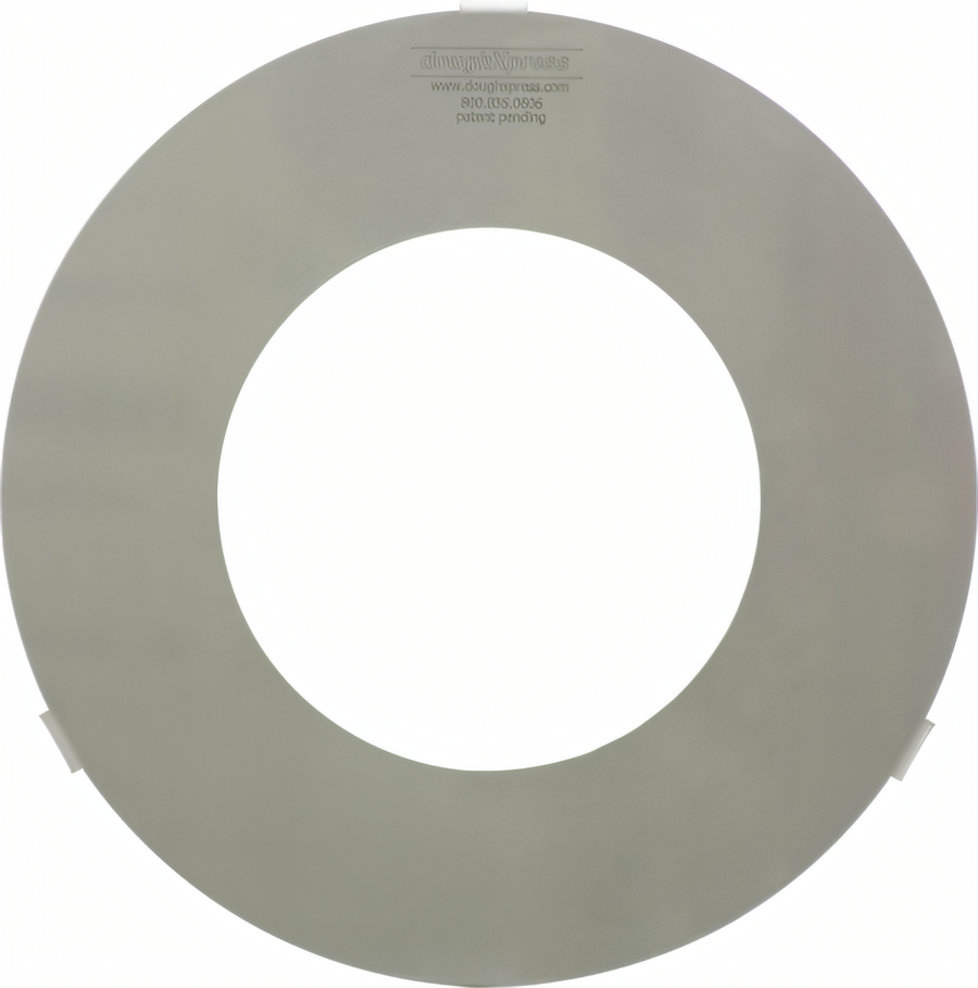 Product image #1 for BakeryXpress 10-Inch Stainless Steel Dough Ring Finished Crust Mold