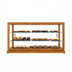 Thumbnail image #1 for Koolmore 44-Inch Countertop Straight-Glass Bakery Display Case with 3 Shelves and Rear Sliding Doors