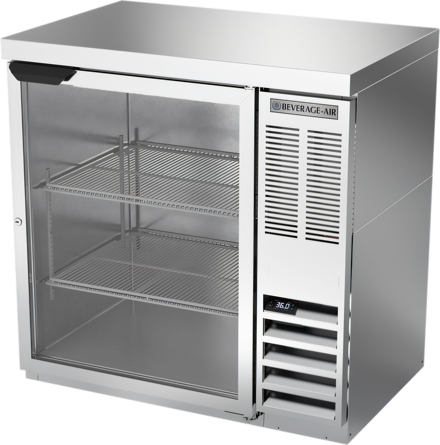 Product image #1 for Beverage Air BB36HC-1-G-S-27 Back Bar Coolers