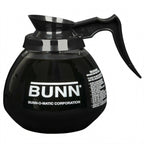 Thumbnail image #1 for BUNN 42400.0101 Coffee Decanter, 64 oz., Glass, Black Handle