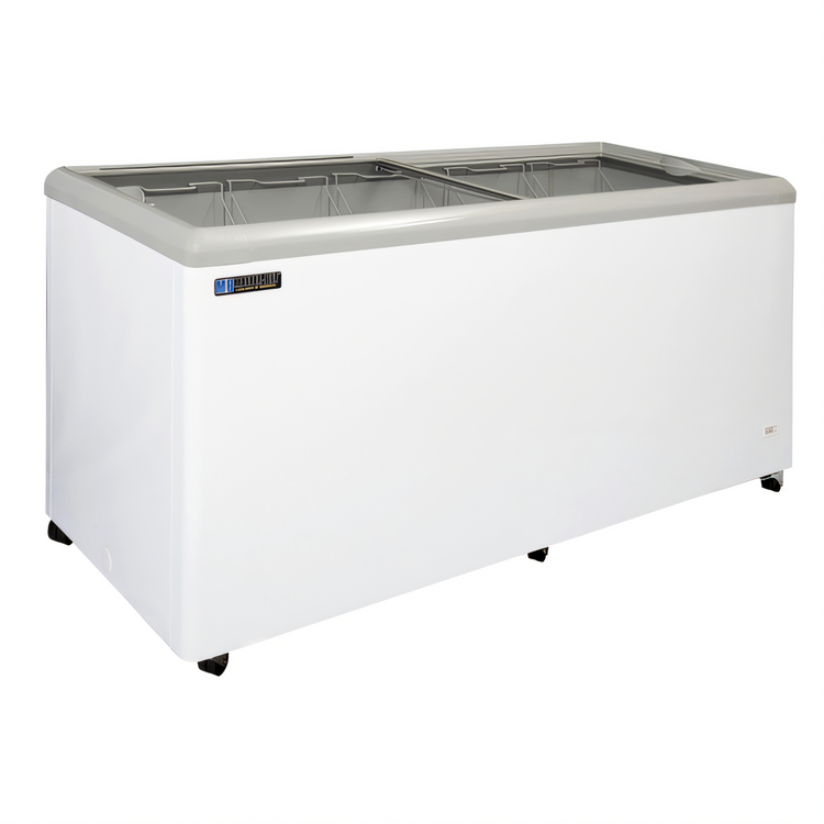 Product image #1 for Master-Bilt COLDIN-3 MSF-71AN 20 Cu. Ft. Flat Lid Glass Sliding Display Chest Freezer