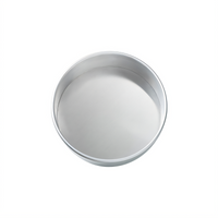 American Metalcraft EZ-Release Round Aluminum Cake Pan, 6 Inch Diameter x 3 Inch Deep