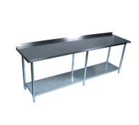 BK Resources VTTR-1896 Stainless Steel Prep Tables