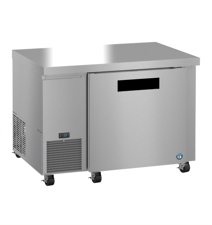 Product image #1 for Hoshizaki Steelheart ULR46B Undercounter Reach-In Refrigerator, One Section, One Solid Door, Side-Mount, 46-Inch Wide, Stainless Steel