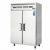 Thumbnail image #1 for Everest Refrigeration ESRF2A 49-5/8 Inch Dual Temperature 2-Section Reach-In Refrigerator/Freezer Combo