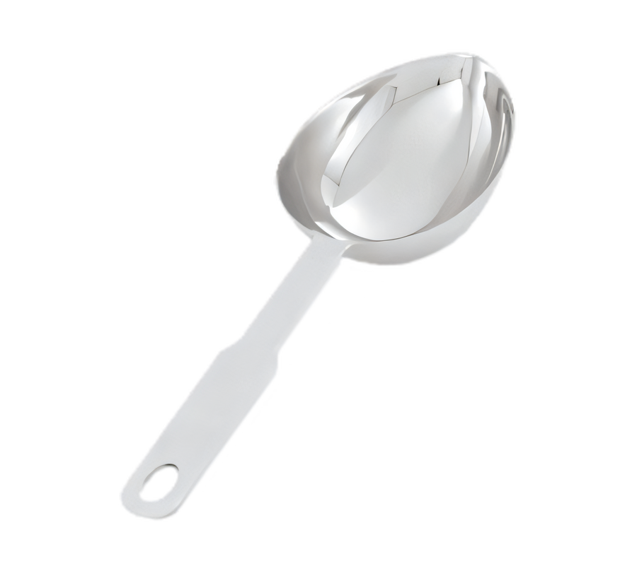 Product image #1 for Vollrath 1/2 Cup Oval Measuring Scoop/Cup, 304 18/8 Stainless Steel