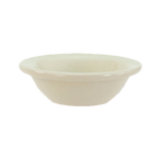 Thumbnail image #1 for Crestware Dover White CM31 Ceramic Fruit / Monkey Dish, 4 oz, 4-5/8 in, White Case of 4