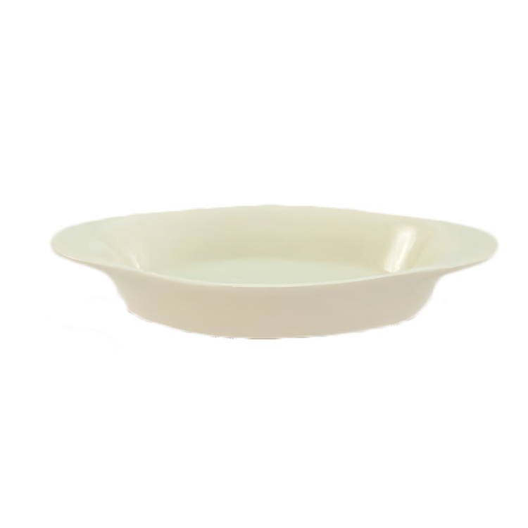 Product image #1 for Crestware Dover White 12 oz Vitrified Ceramic Narrow Rim Rarebit Dish