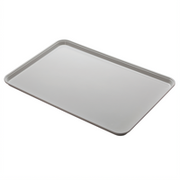 Cambro Rectangular White Fiberglass Market Display Tray, 17-13/16 x 25-11/16 Inches