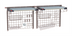 Thumbnail image #1 for Metro SmartWall Double-Wide, One-Tier Wall-Mounted Starter Unit for Sinks with 2 MetroMax 4 All-Polymer Shelves