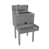 Thumbnail image #1 for Freestanding Stainless Steel Underbar Blender Station with Dump Sink, 18-Inch x 24-Inch