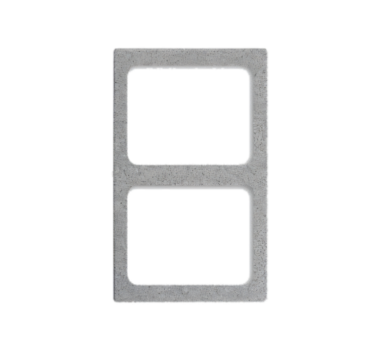 Product image #1 for Vollrath Miramar Gray Granite Thermoset Resin Template Adapter Plate for (2) 40005 Decorative Pans