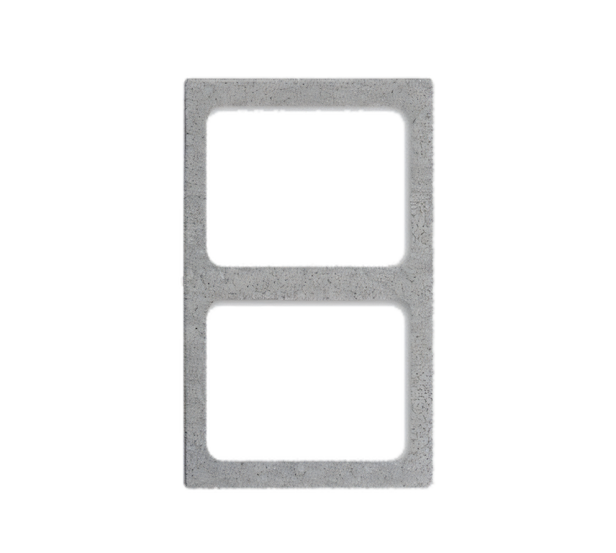 Product image #1 for Vollrath Miramar Gray Granite Thermoset Resin Template Adapter Plate for (2) 40005 Decorative Pans