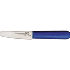 Thumbnail image #1 for Omcan USA Greban 12750 Clam Knife, 3-1/2" Blade, Blue Plastic Handle