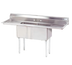 Thumbnail image #1 for Advance Tabco Special Value Series 2-Compartment Fabricated Sink with Left and Right Drainboards, 72-Inch