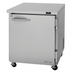 Thumbnail image #1 for Turbo Air PRO Series Stainless Steel 1-Section Undercounter Refrigerator, 6.8 Cu. Ft., Solid Door