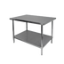 Thumbnail image #1 for Thunder Group SLWT42472F Stainless Steel Prep Tables