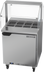 Thumbnail image #1 for 27-Inch Single-Section Sandwich Top Refrigerated Prep Table with Sneeze Guard
