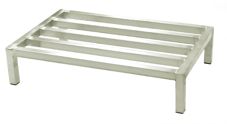 Product image #1 for Panco Tubular Aluminum Dunnage Rack, 36W x 24D x 12H, 2000 lb Capacity