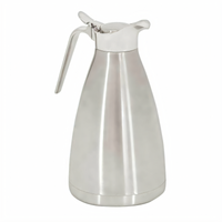 32 oz Double-Wall Insulated Stainless Steel Coffee Pot with Lid