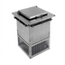 Thumbnail image #1 for Glastender Drop-In Dipping Ice Cream Freezer, 18 x 18 Inch, Self-Contained, Hinged Solid Lid, 1 x 3-Gallon Can Capacity