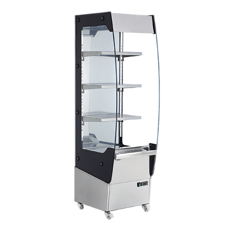 Product image #1 for Omcan USA Self-Service Hot Food Display Case, Floor Model, 19.4-Inch Wide, 7.8 Cu. Ft.